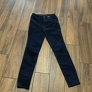 Calvin Klein stretch skinny jeans dark blue like new size small